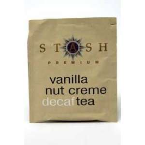 Stash Vanilla Nut Creme Decaf Tea Case Grocery & Gourmet Food