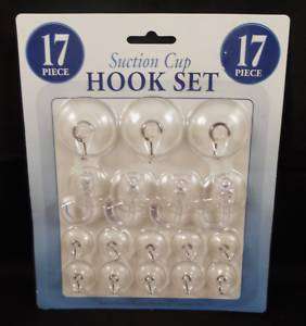 Suction Cup Hook Set [17 Pieces]  