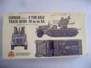 AHM Model Kit German Sd. KFZ Half Track 1/72  