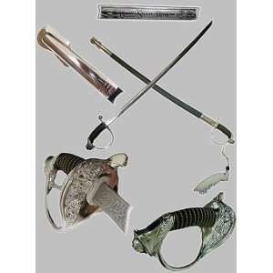    Silver United States Marine Sword ENGRAVED: Sports & Outdoors
