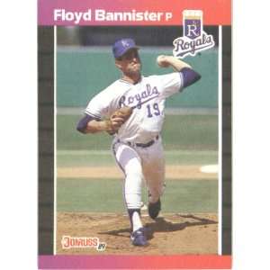  1989 Donruss # 262 Floyd Bannister Kansas City Royals 