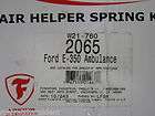 76 08 E350 E450 Ford Cutaway Air Helper Springs Bags  