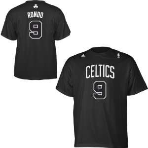  adidas Boston Celtics Rajon Rondo Blackout Gametime T 