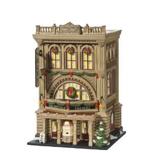  THE ROXY THEATER Snow Village Dept 56 NEW Christmas In The 