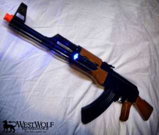 AK 47 Soviet Army Kalashnikov Airsoft Assault Rifle/Gun    metal/prop 