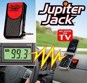 NEW JUPITER JACK HANDS FREE CELL PHONE CAR RADIO ON TV  