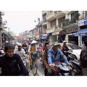 Busy Street, Hanoi, Vietnam, Indochina, Southeast Asia, Asia Premium 