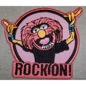  The Muppets ANIMAL Rock On 3 Embroidered PATCH 