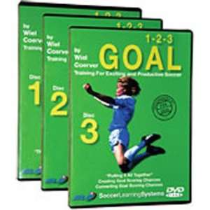   Goal (DVD)  Soccer Training Videos 3 DVD Set