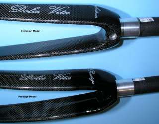 Aero Carbon fork & steerer Model Prestige 510 gm 1 1/8  