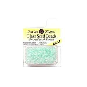  Mill Hill Glass Seed Bead 11/0 Crystal Aqua (Pack of 3 