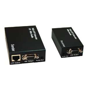  VGA UTP Extender 1x1 Splitter w/Audio Electronics