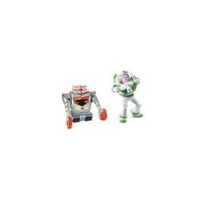   Action Buzz Lightyear & Seek N Destroy Robot Action Toys & Games