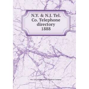 Tel. Co. Telephone directory. 1888 New York and New 