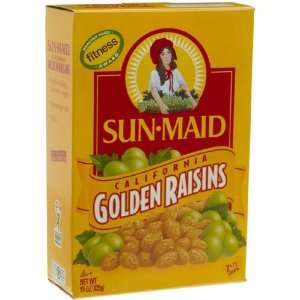 Sun   Maid Raisins California Golden   24 Pack:  Grocery 