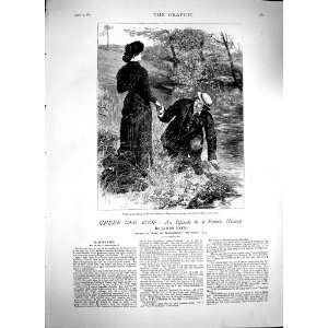  1879 James Payn Illustration Story Man Woman Romance