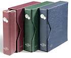 LIGHTHOUSE NUMIS Coin Album incl. 5 Pockets and Slipcase (Red)  