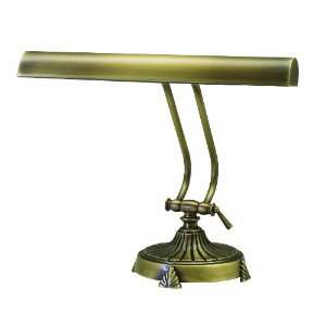   Portable LED Desk/Piano Lamp, Antique Brass