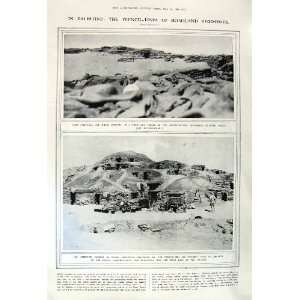   1917 PALESTINE SAND BAGS NORFOLKS WAR SAMSON GAZA ARMY