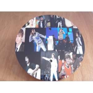 JUSTIN BIEBER Light Switch Cover 5 Inch Round (12.5 Cms) Switch Plate 