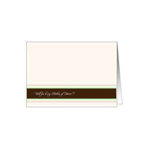  Will you be my matron of honor cards Card Health 