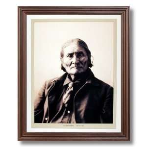  Native American Indian Apache Geronimo Photo Picture Framed Art 