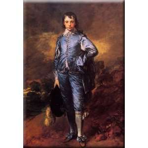 Blue Boy (Jonathan Buttall) 11x16 Streched Canvas Art by Gainsborough 