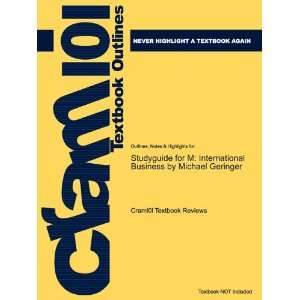   (9781618121349) Cram101 Textbook Reviews, Michael Geringer Books