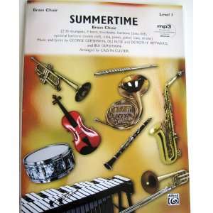 com Summertime (Brass Choir, Level 3) George Gershwin, Ira Gershwin 