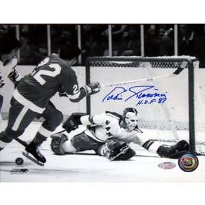  Eddie Giacomin New York Rangers   Glove Save   Autographed 
