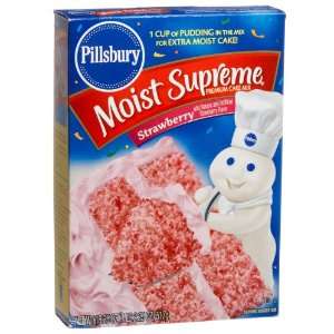 Pillsbury Moist Supreme Strawberry Cake Grocery & Gourmet Food