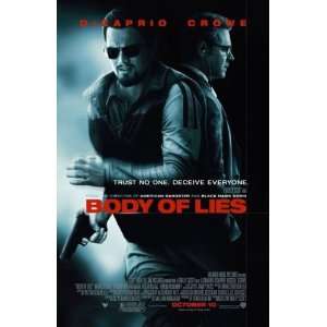 Body of Lies (2008), Original Double sided Movie Theatre Poster, 27x40 