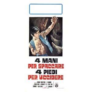  The Kung Fu Brothers Movie Poster (13 x 28 Inches   34cm x 