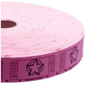  Pink Star Ticket Roll Toys & Games