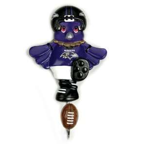  BSS   Baltimore Ravens NFL Mascot Wall Hook (7 