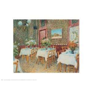  Interior of a Restaurant by Vincent van Gogh   24 x 30 