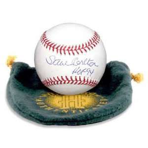  Steve Carlton Autographed Baseball: Sports & Outdoors