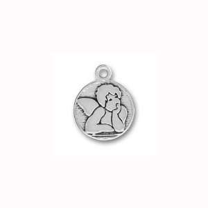    Charm Factory Pewter Raphaels Angel Charm: Arts, Crafts & Sewing