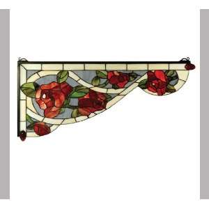   Tiffany Left Corner Bracket Glass Pane from the Bed of