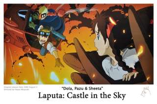 Laputa Castle in Sky Studio Ghibli Poster 20x30 2004  