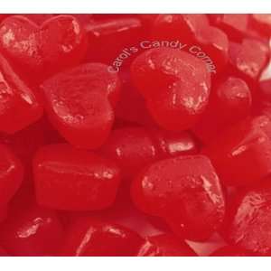 Cherry Jujube Valentine Hearts Candy   1 Lb  Grocery 