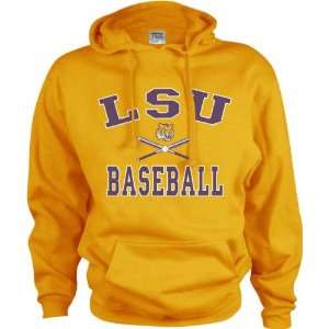  LSU Tigers Perennial Baseball Hooded Sweatshirt Sports 