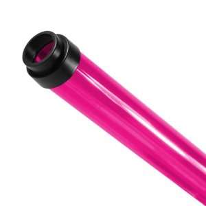 48 in.   T5   Pink   Tube Guard with End Caps   Colored Plastic Lamp 