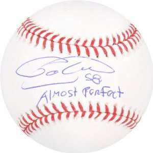  Armando Galarraga Autographed Baseball  Details Almost 