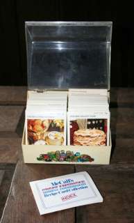 VINTAGE 1970S MCALLS GREAT AMERICAN RECIPE CARD COLLECTION! BRADY 