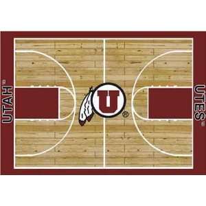  NCAA Home Court Rug   Utah Utes: Sports & Outdoors