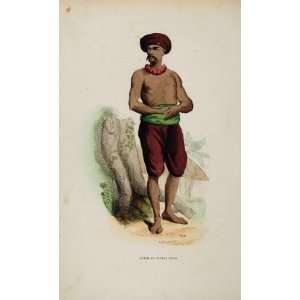  1845 Print Costume Hindustani Hindu Indian India Man 