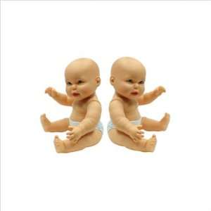   Boy & Girl Large Vinyl Anatomically Correct Baby Dolls: Toys & Games