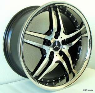 20 Roderick RW2 Mercedes Wheels Tires AMG S500 S55 CL500  