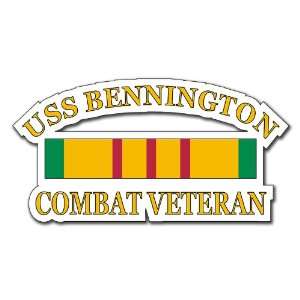 USS Bennington Vietnam Combat Veteran Decal Sticker 5.5